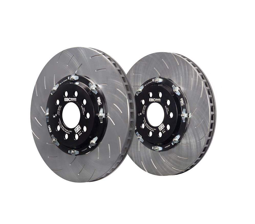 EBC Brakes Racing Two Piece Fully Floating Rotors (340x30) - VW/Audi Mk7 VW Golf GTI/R / Passat 3.6L / S3 / TT