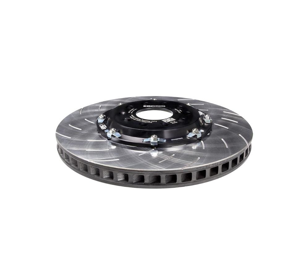 EBC Brakes Racing Two Piece Fully Floating Rotors (340x30) - VW/Audi Mk7 VW Golf GTI/R / Passat 3.6L / S3 / TT