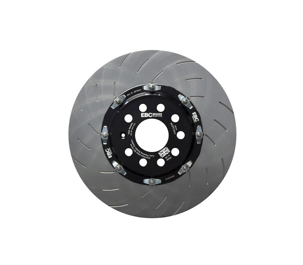 EBC Brakes Racing Two Piece Fully Floating Rotors (340x30) - VW/Audi Mk7 VW Golf GTI/R / Passat 3.6L / S3 / TT