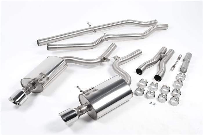 Milltek Dual 2.25" Cat-back Exhaust - Audi B6 S4 4.2L V8