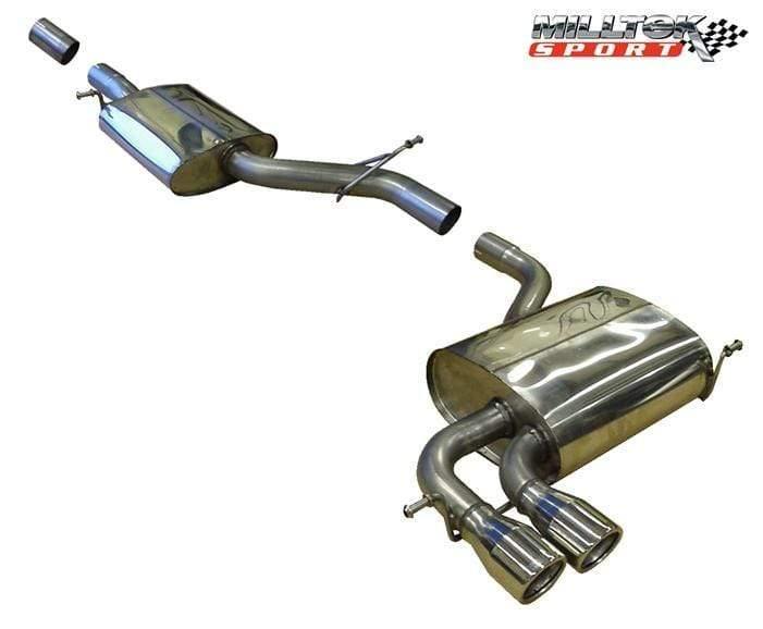 Milltek 2.5" Cat-back Exhaust System - Audi 8P A3 3.2L VR6 Quattro