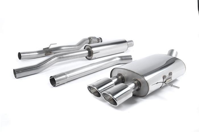 Milltek 2.5" Resonated Cat-Back Exhaust - R5X MINI (S & JCW w/ Oval Tips)