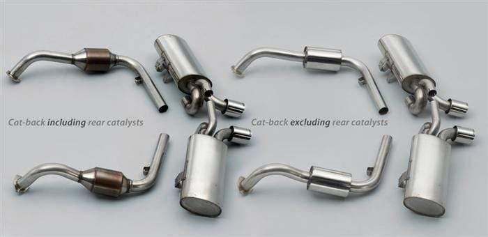 Milltek 2.13" Cat-back Exhaust System for Gen 1 ('06-'09) Cayman S 3.4 987