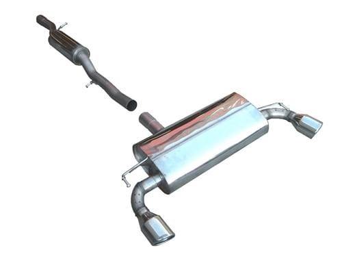 Milltek 2.5in. Stainless Steel Resonated Exhaust Mk4 R32