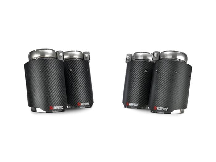 Akrapovic Carbon Fiber Exhaust Tips - F8X BMW | M3 | M4