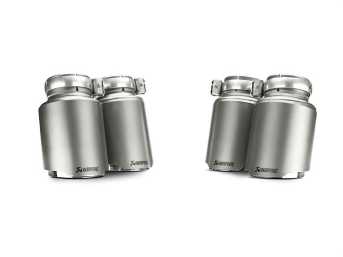 Akrapovic Titanium Exhaust Tips - F8X BMW | M3 | M4