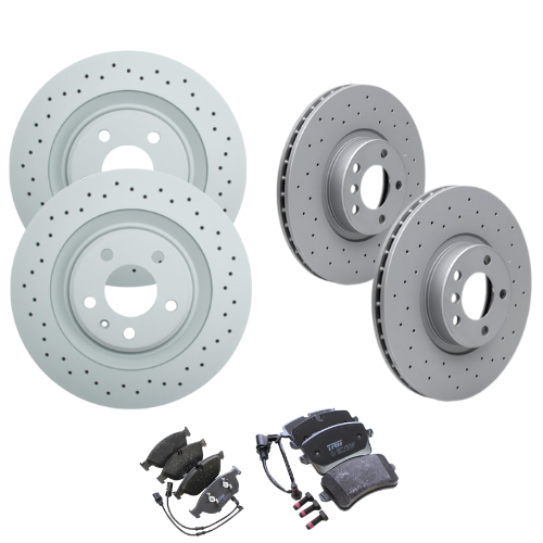 Audi A6/A7 Front/Rear Rotors w/ Pads