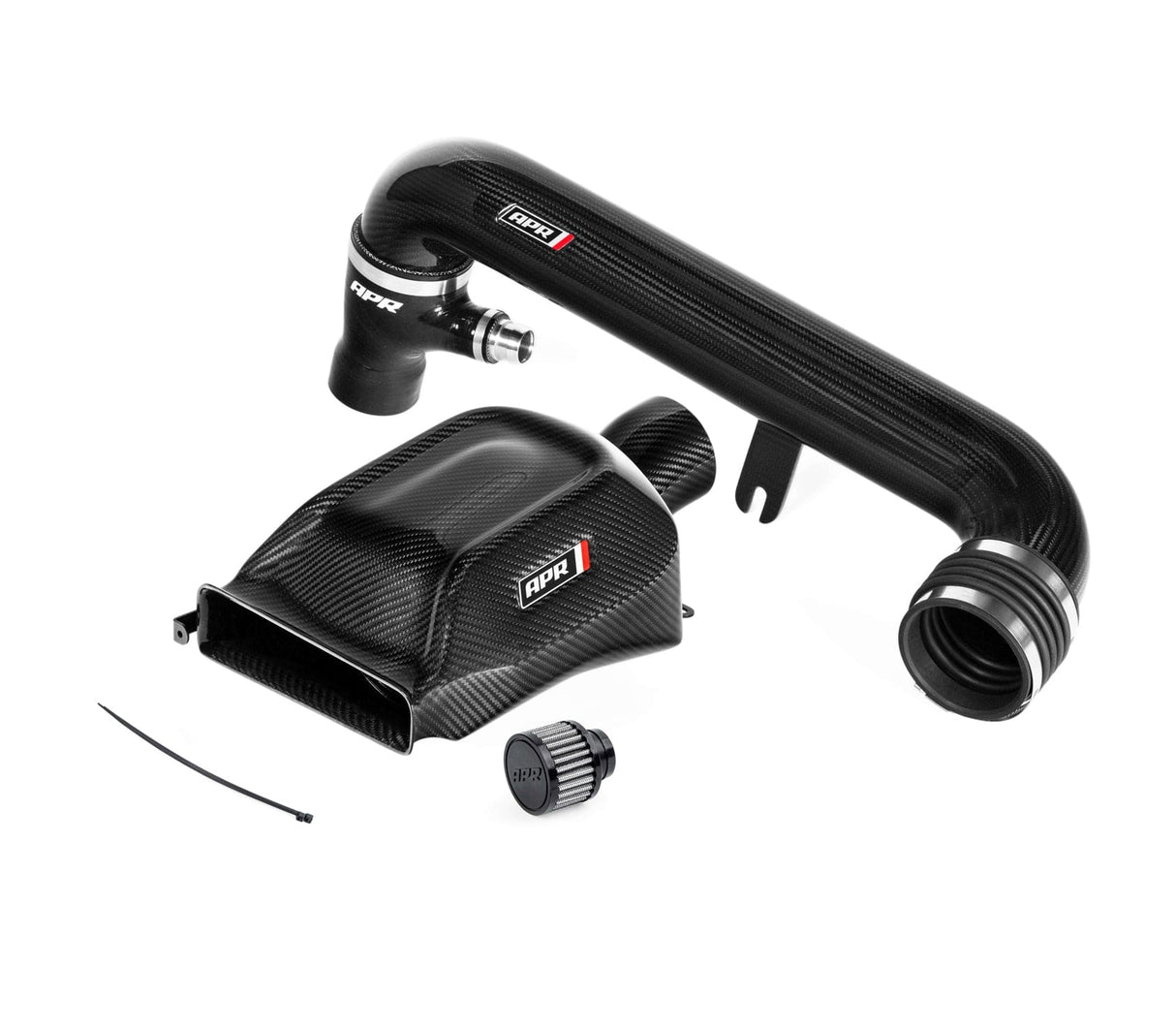APR Carbon Fiber Intake System Front Airbox with Rear Intake Pipe & SAI Filter - VW/Audi / 1.8T / 2.0T EA888 PQ35 PLATFORM