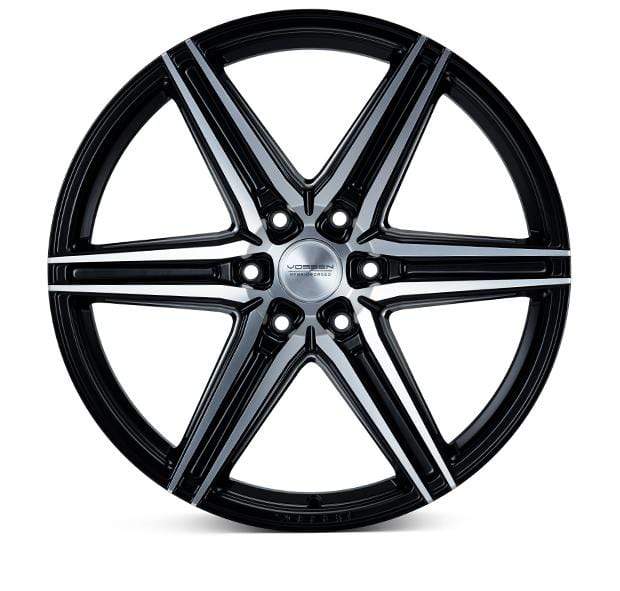 Vossen Custom HF6-2 Wheel in Brushed Matte Black