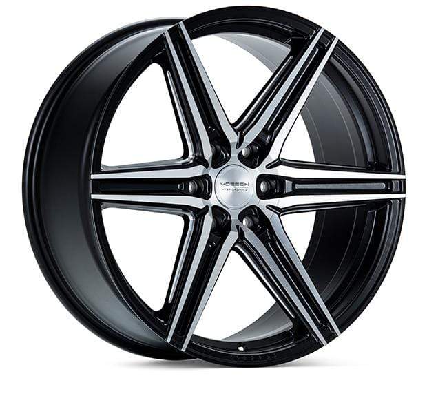 Vossen Custom HF6-2 Wheel in Brushed Matte Black