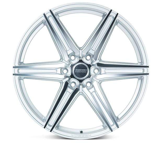 Vossen Custom HF6-2 Wheel in Silver Polished