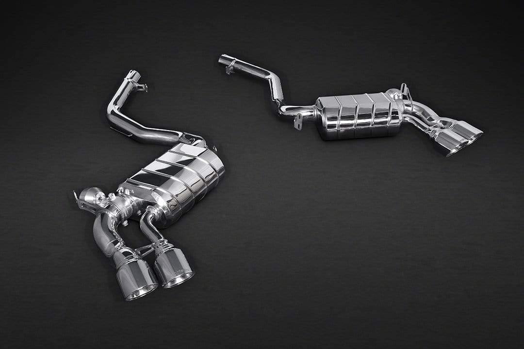 BMW X5M (F15) (2013 ) & X6M (2014 ) Valved Exhaust System, Mid-Pipes, & CES-3 Remote Kit with Stainless Steel Tips
