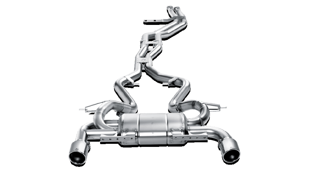 Akrapovic Evolution Line Cat Back (Titanium) w/ Titanium Tips - BMW / E9X / 335i