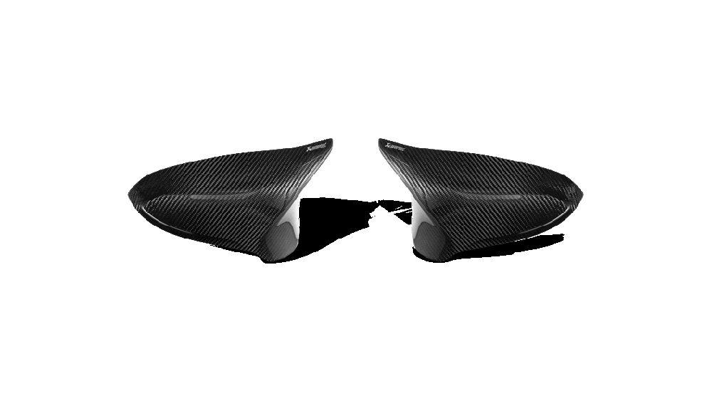 Akrapovic Carbon Fiber Mirror Cap Set - BMW / F80 / M3