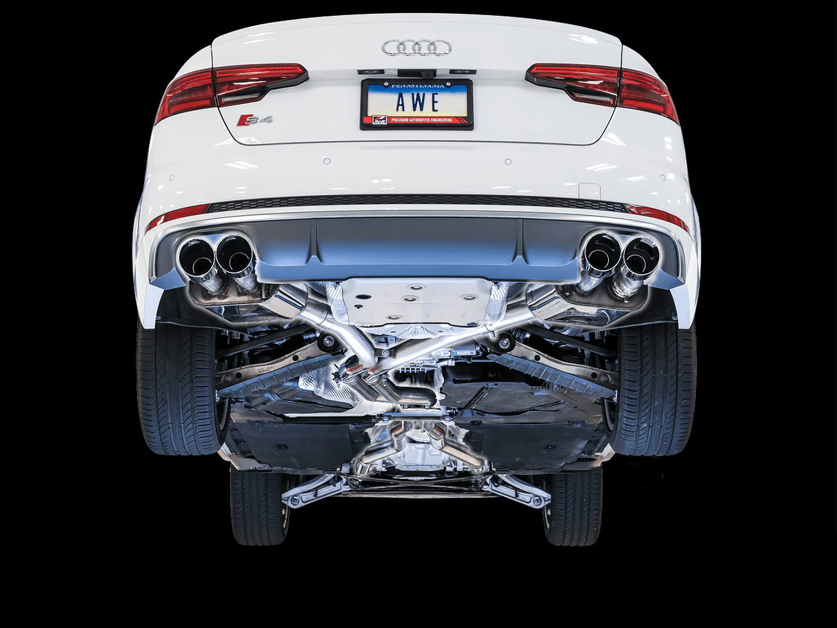 AWE Resonator Conversion Kit for AWE Exhaust Systems | Audi B9 S4/S5