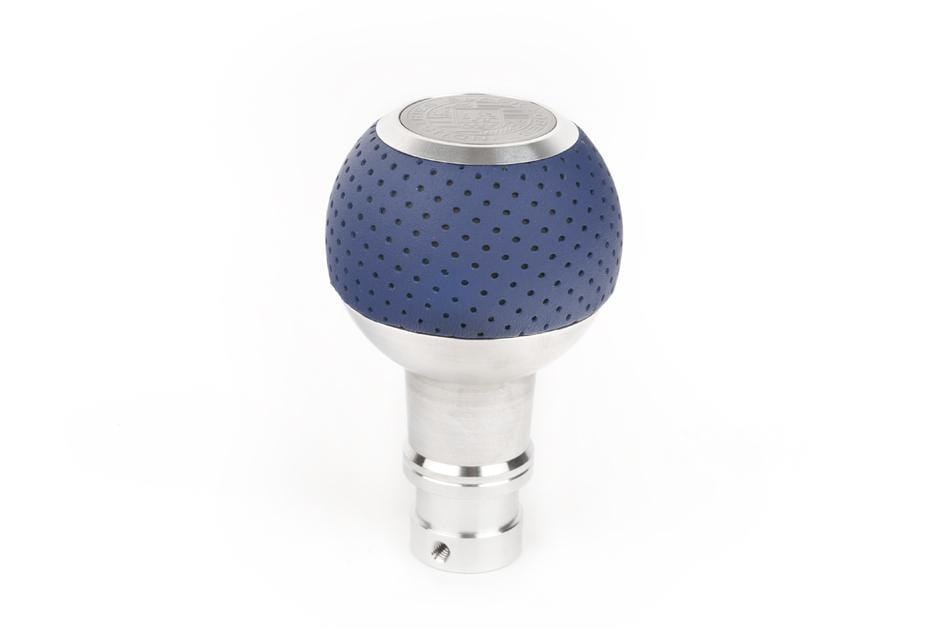 BFI GS2 Heavy Weight Shift Knob - Porsche Maritime Blue Leather (Porsche 964-997 Fitment)