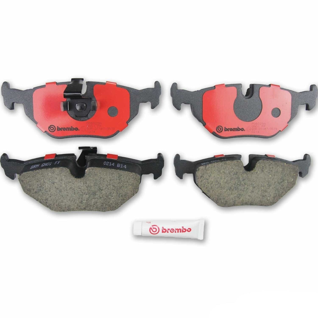Rear Brake Pad Set (Premium Ceramic) - BMW E46 / E36 M3 / Z3 M / 5 Series / 7 Series (check fitment guide)