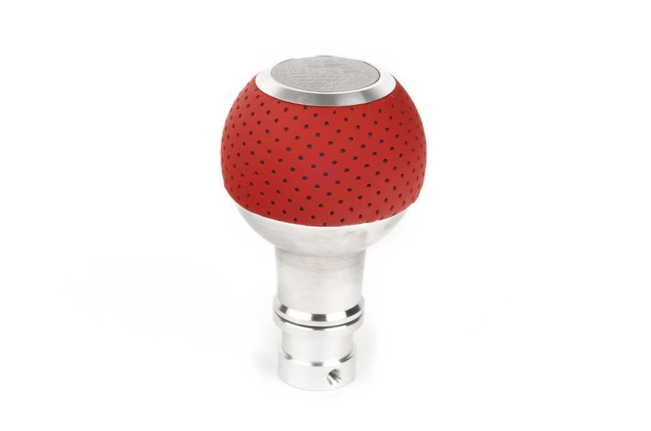 BFI GS2 Heavy Weight Shift Knob - Rosso Centaurus Leather (981 / 991 Porsche Fitment)