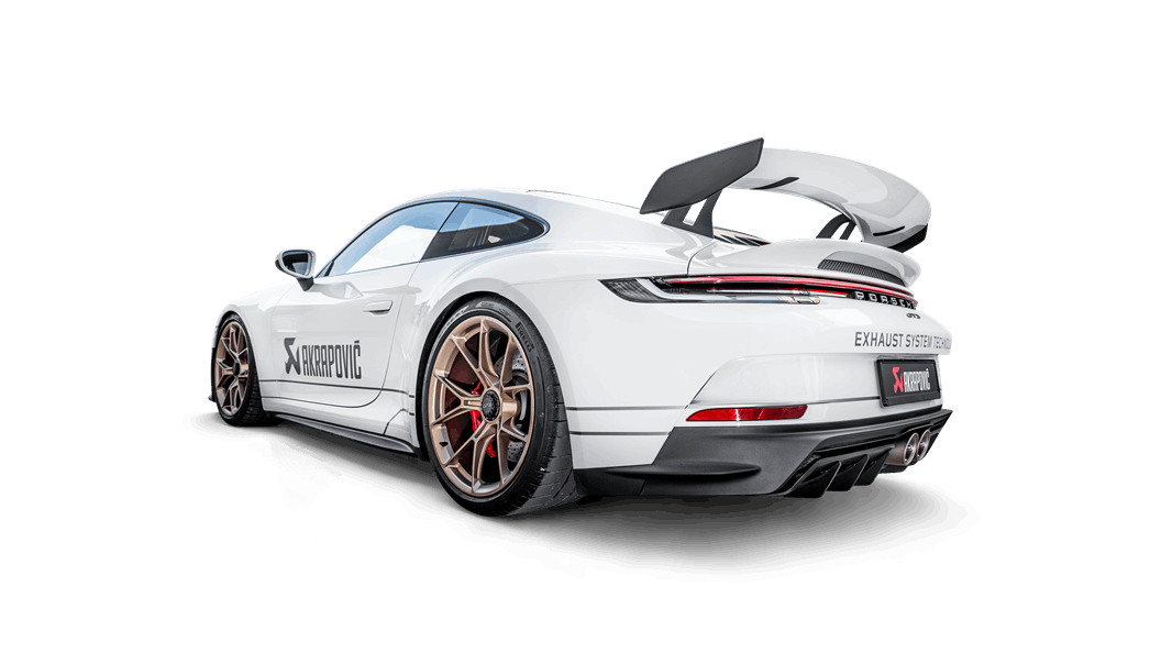 Akrapovic Evolution Header Set (Titanium) - Porsche / 911 / GT3 / 992 (NLA)