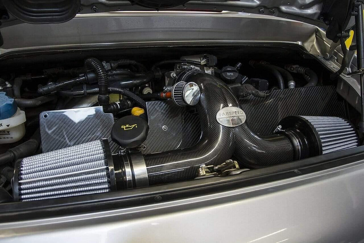 Fabspeed Porsche 997 Carrera Carbon Fiber Competition Air Intake System (2005-2008)