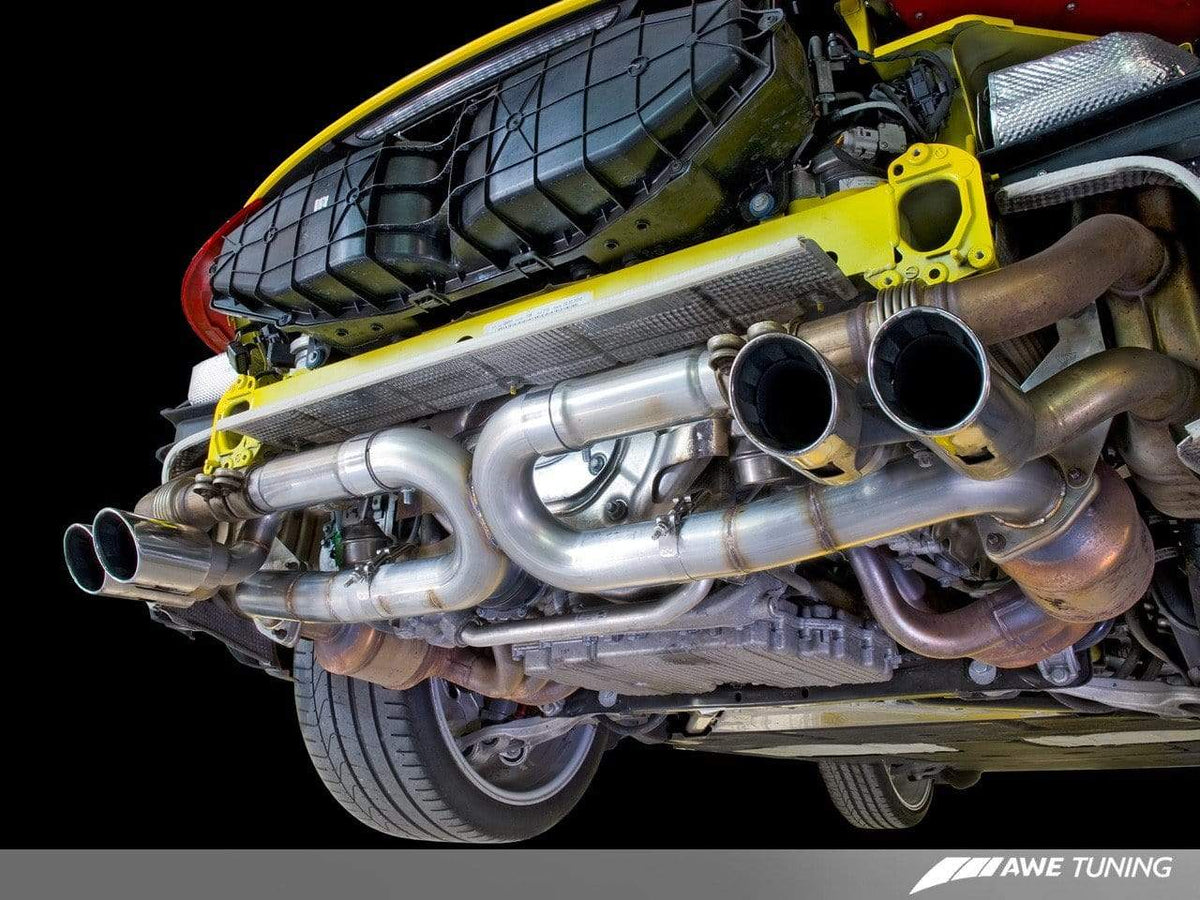 AWE Tuning Porsche 991 SwitchPath Exhaust, for Non-PSE cars (no tips)