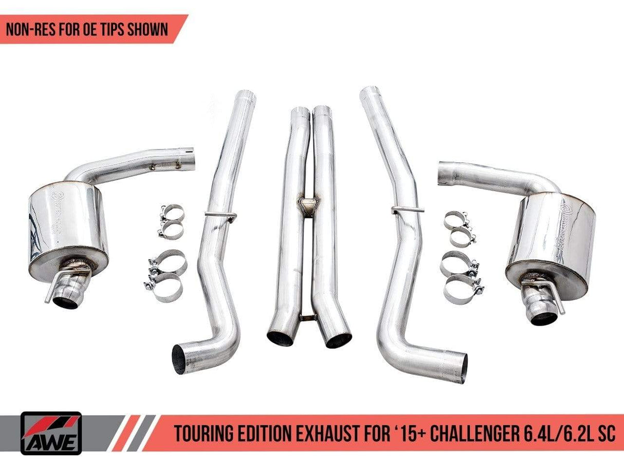 AWE Exhaust Suite for 15+ Dodge Challenger 6.4/6.2 SC