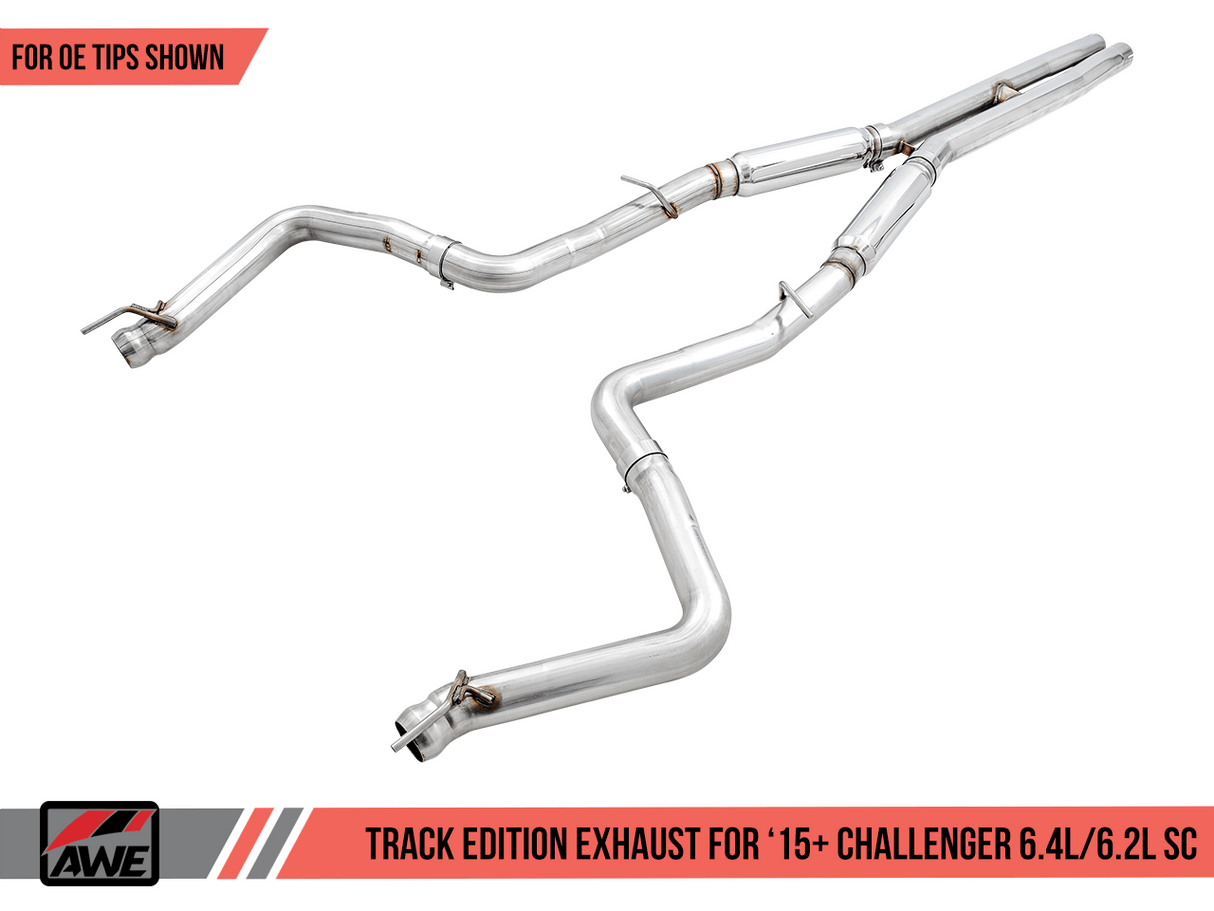 AWE Exhaust Suite for 15+ Dodge Challenger 6.4/6.2 SC