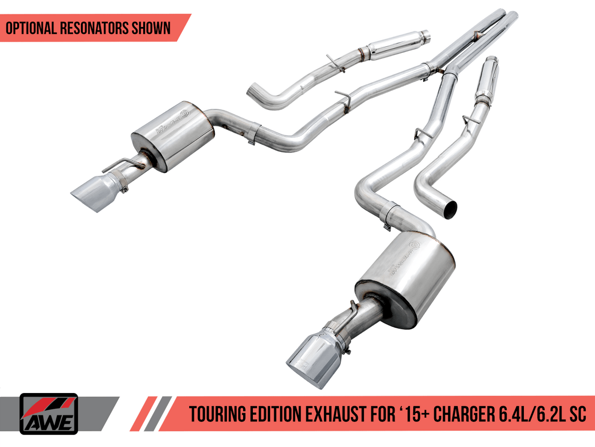 AWE Exhaust Suite for 15+ Dodge Charger 6.4/6.2 SC