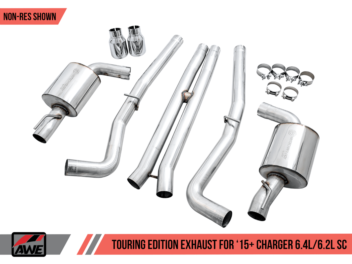 AWE Exhaust Suite for 15+ Dodge Charger 6.4/6.2 SC