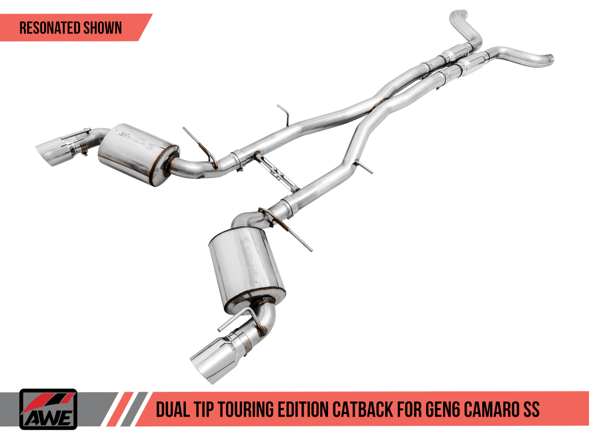 AWE Exhaust for the Chevrolet Gen6 Camaro SS