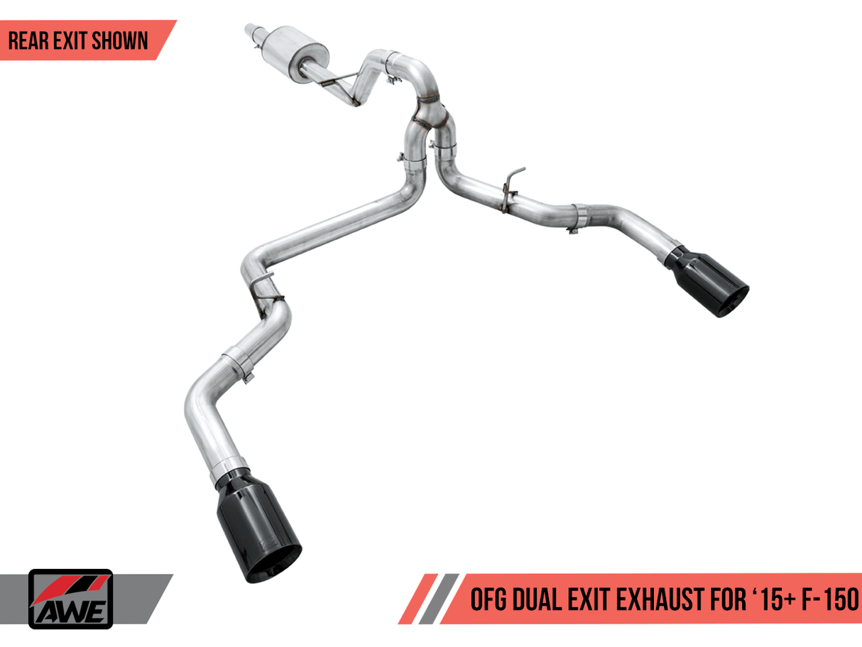 AWE OFG Exhaust for the 15+ Ford F-150 Ecoboost