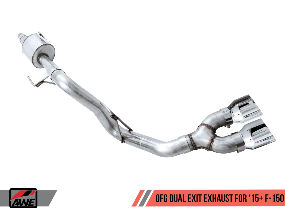 AWE OFG Exhaust for the 15+ Ford F-150 Ecoboost