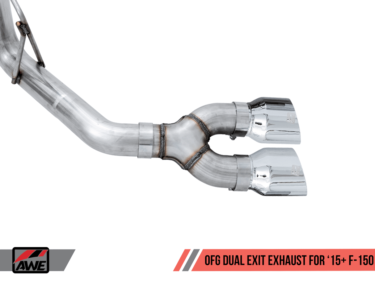 AWE OFG Exhaust for the 15+ Ford F-150 Ecoboost