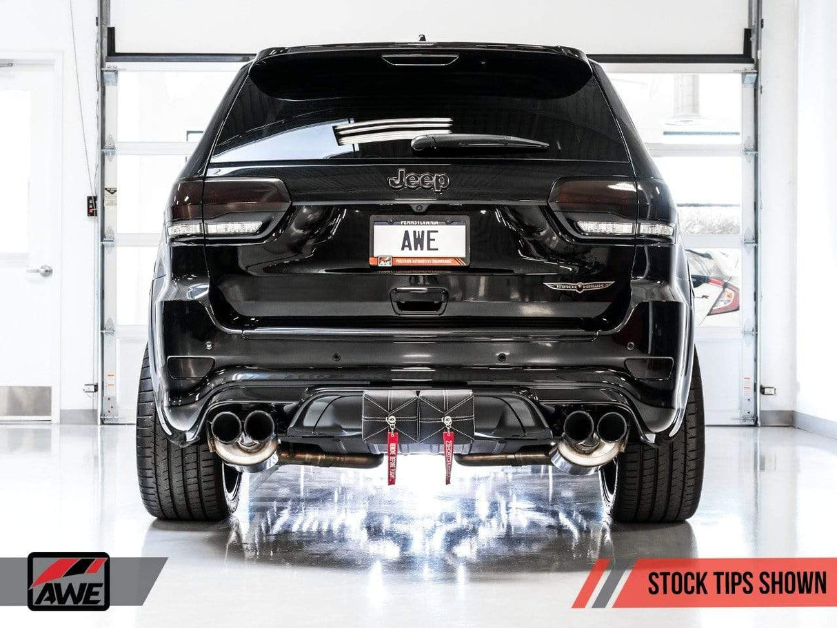 AWE Jeep Grand Cherokee Trackhawk Performance Exhaust