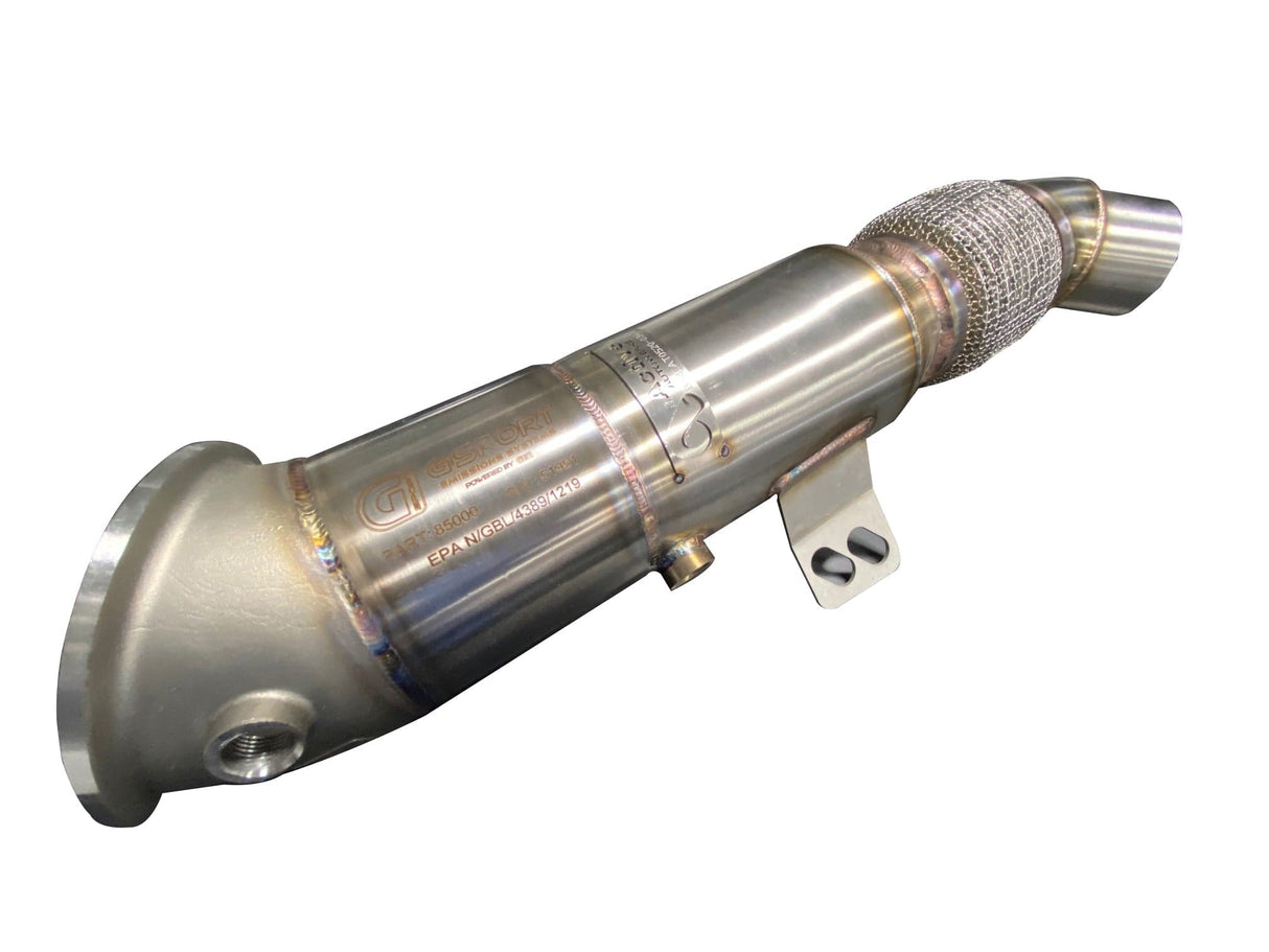 Active Autowerke Downpipe w/ GESI G-Sport Cat - 2020+ Supra MKV A90 / A91 B58