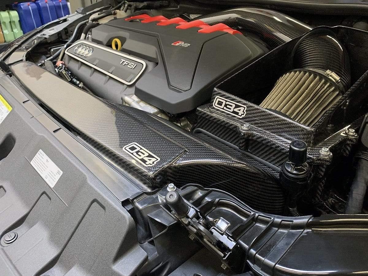034Motorsport Carbon Fiber Open-Top Intake Bundle | Audi TT RS/RS3 25 TFSI EVO
