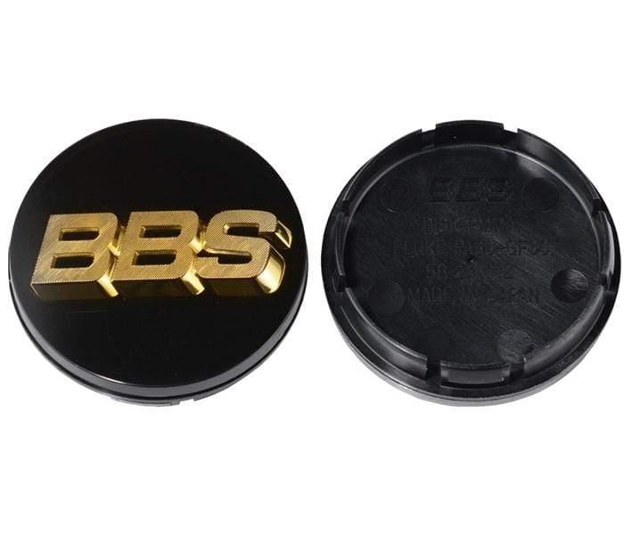 BBS Black & Gold Center Cap (Sold Each) - 80.6mm