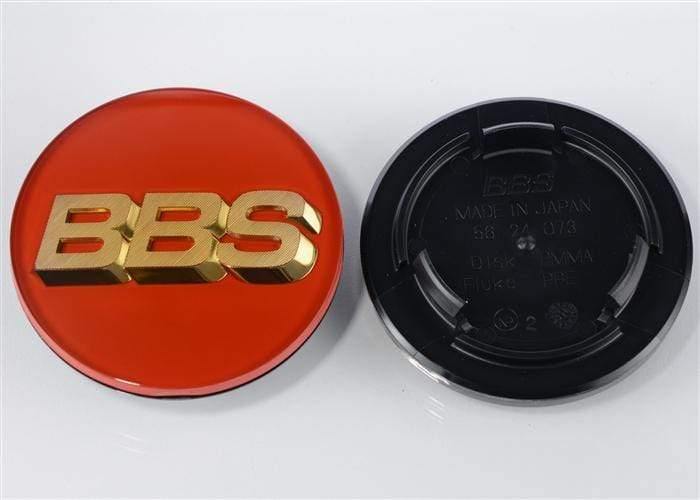BBS Red Gold Center Cap (Sold Each) - 70.6mm