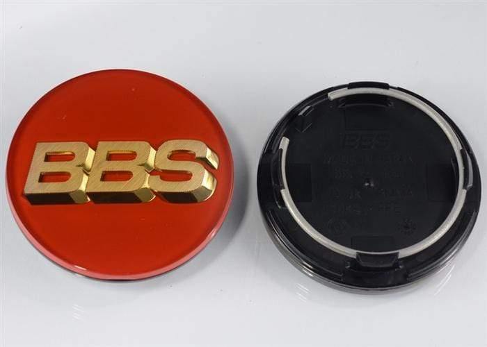 BBS Red Gold 3D Center Cap (Sold Each) - 56mm