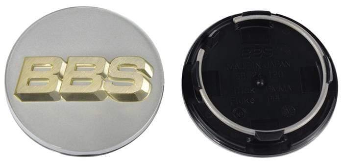 BBS White & Gold Center Cap (Sold Each) - 56mm