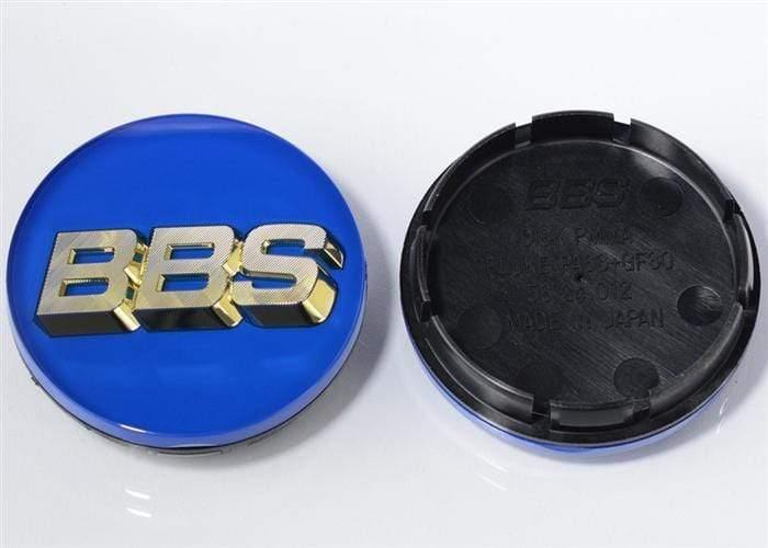 BBS Blue Gold Center Cap (Sold Each) - 56mm