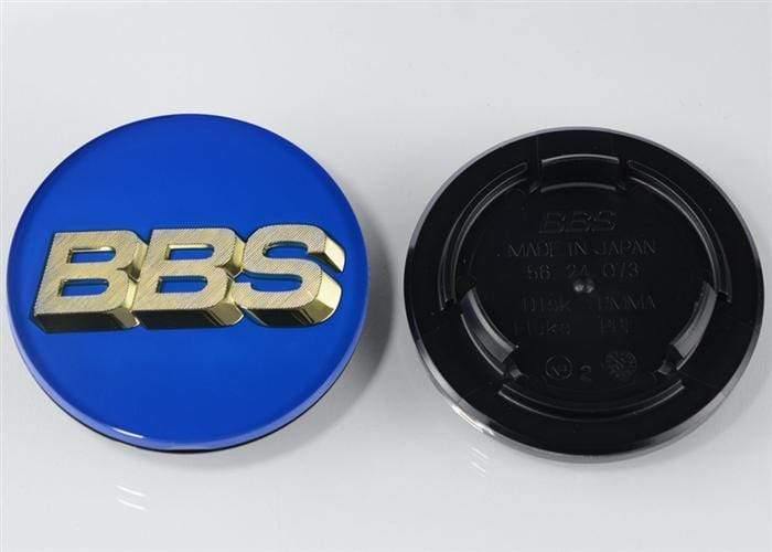 BBS Blue Gold Center Cap (Sold Each) - 70.6mm 3-Tab