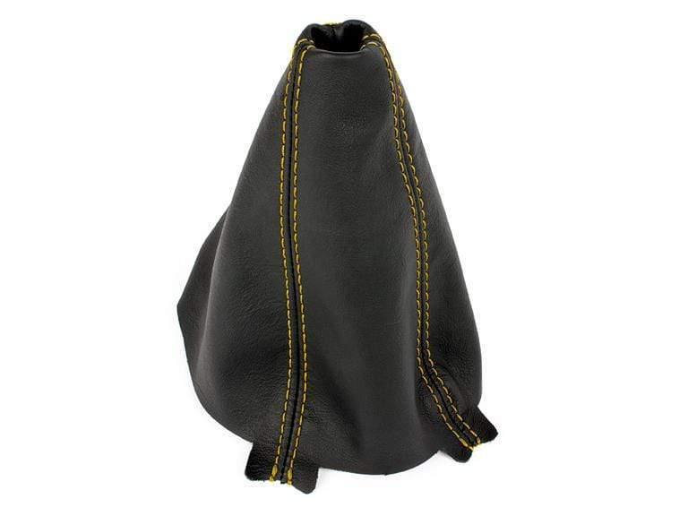 BFI B8 Manual Shift Boot - Leather (YELLOW STITCHING)