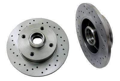 Rear Cross Drilled Rotors | Mk2 | Mk3 4-cyl *NLA*