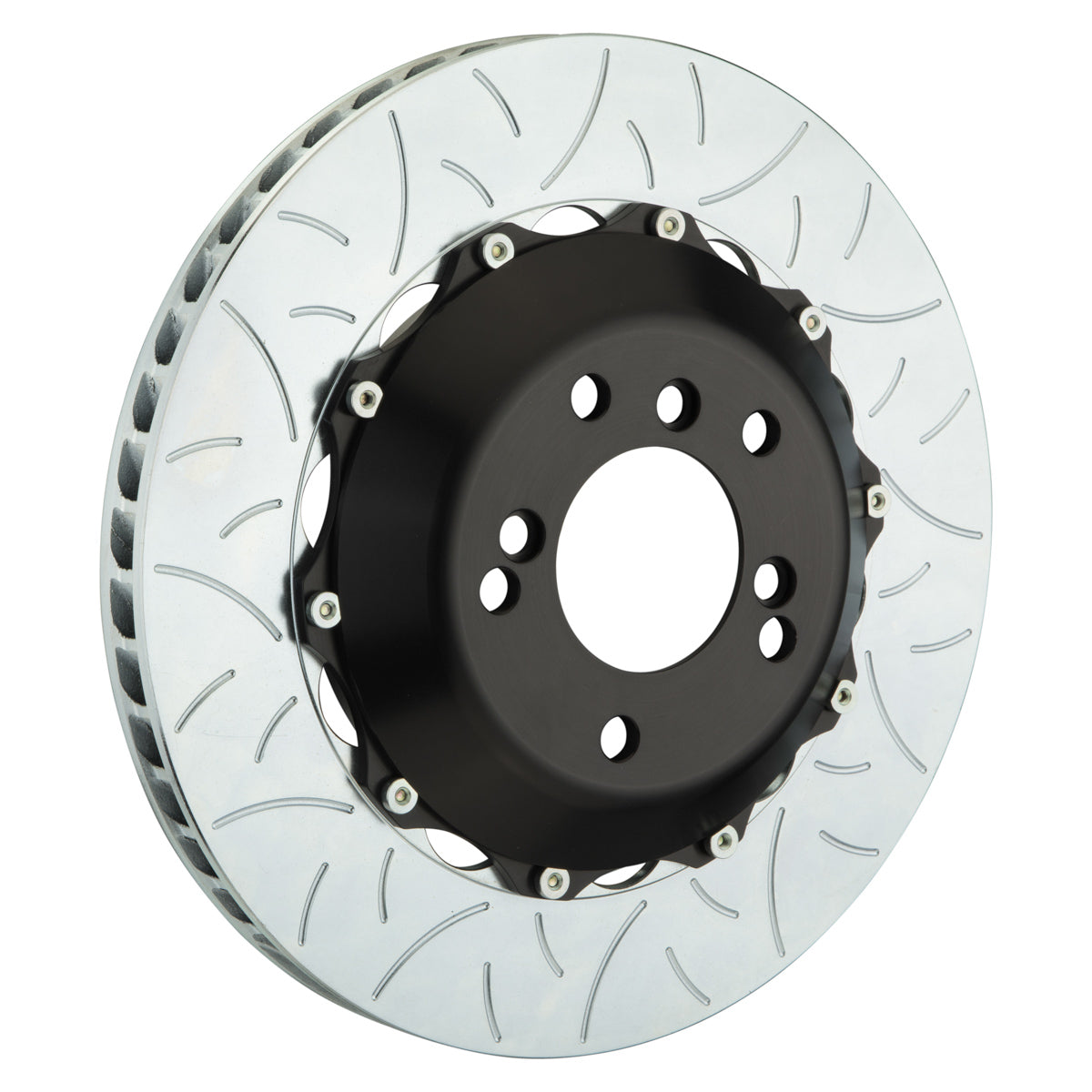 Brembo GT System 2-Piece Rotor (Rear) - Ferrari / 360 Challenge Stradale / F430 w/Carbon-Ceramic Brakes (non Challenge / Scuderia)