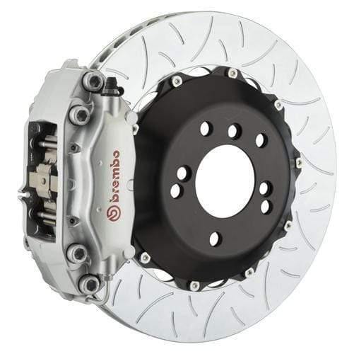 Brembo GT Systems 345x28 2-Piece 4-Piston Silver Slotted Type-3 Rear