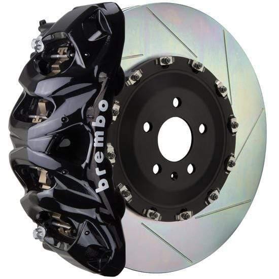 Brembo GT Systems 412x38 2-Piece 8-Piston Black Slotted Front