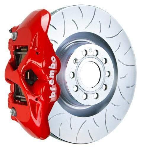 Brembo GT Systems 345x30 1-Piece 4-Piston Red Slotted Type-3 Front