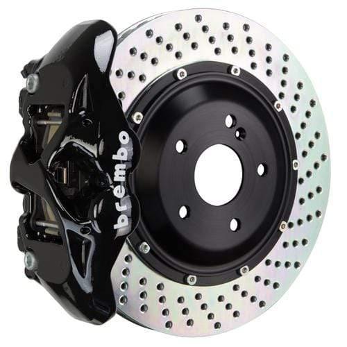 Brembo GT Systems 380x28 2-Piece 4-Piston Black Drilled Rear