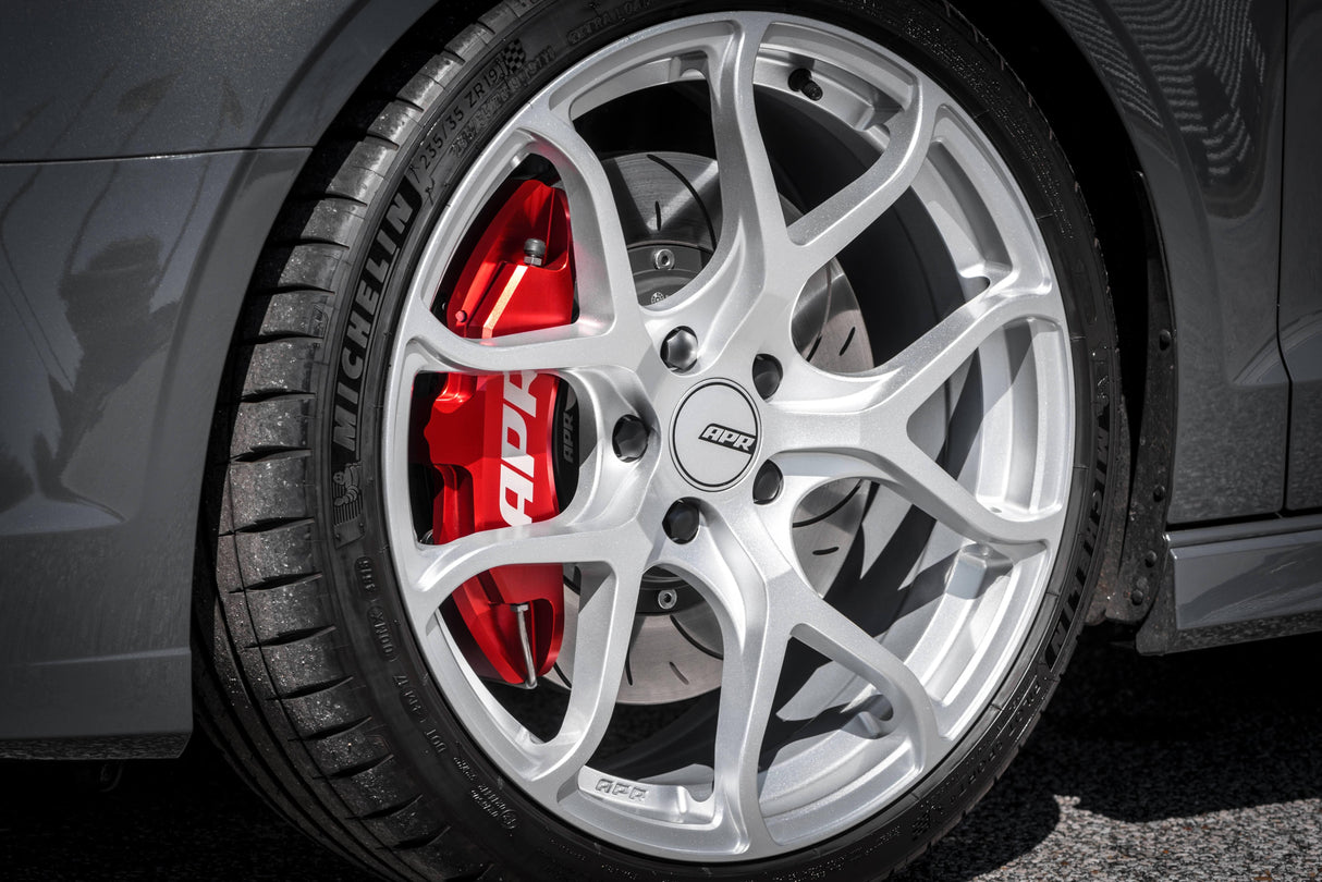 APR 350x34mm 6 Piston Brakes (Red) - MK6 R